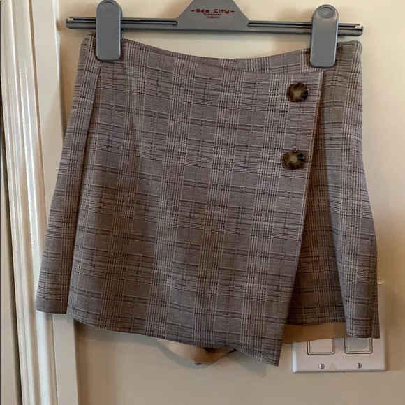 Zara Pants - Plaid skort